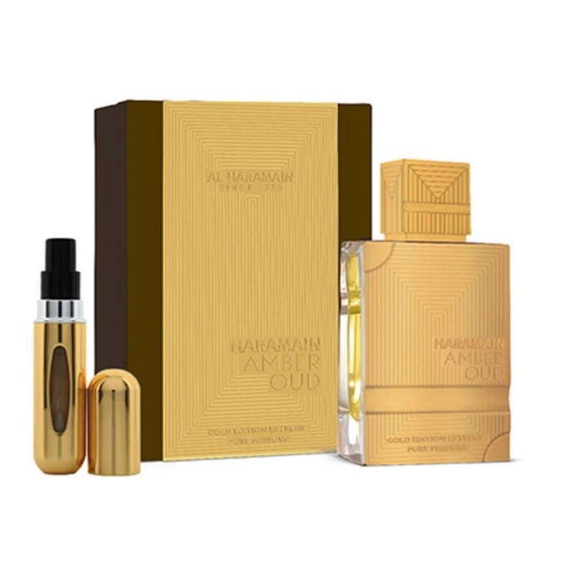 Al Haramain, Amber Oud Gold Edition Extreme, парфюмерный набор, 2 шт
Al Haramain, Amber Oud Gold Edition Extreme, парфюмерный набор, 2 шт