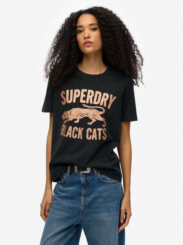Украшенная университетская расслабленная футболка Superdry, цвет Washed Black
Украшенная университетская расслабленная футболка Superdry, цвет Washed Black