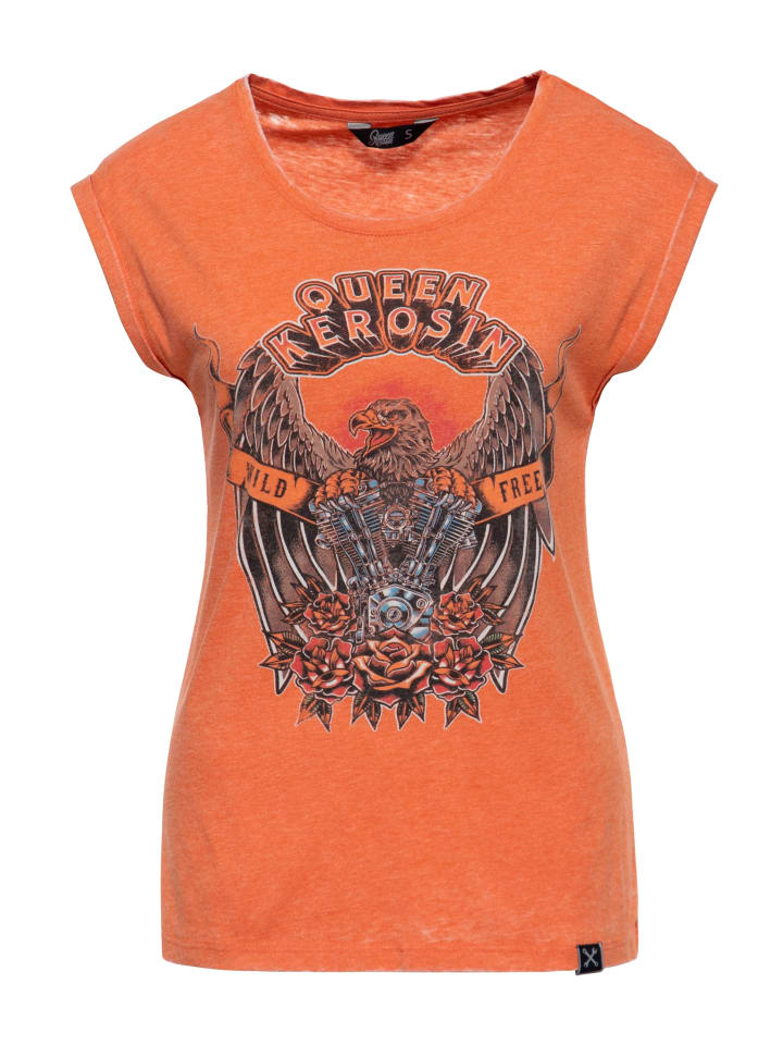 Футболка Queen Kerosin, оранжевый
Футболка Queen Kerosin, оранжевый