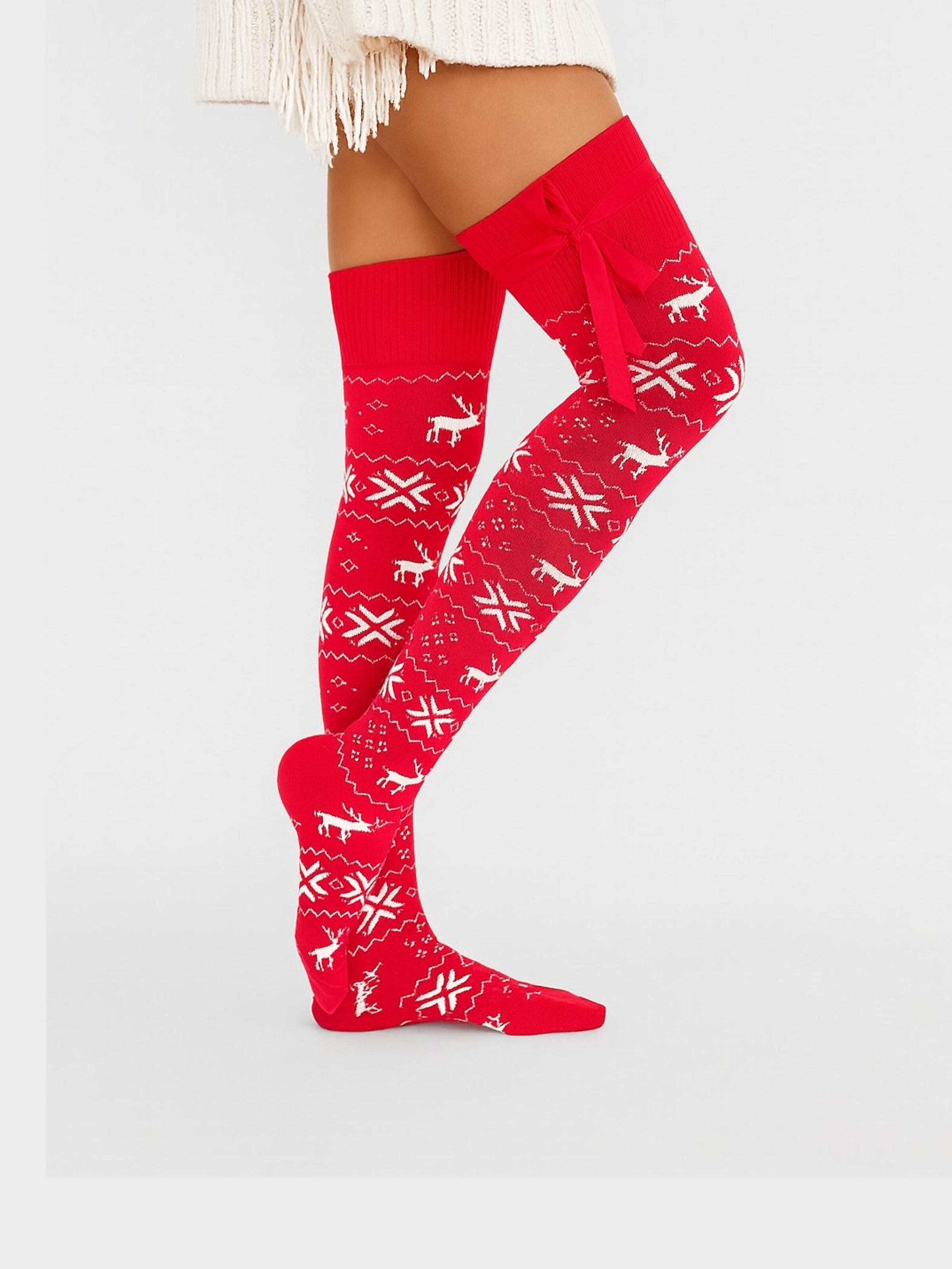 Lycille Носочки Over the Knee красного цвета
Lycille Носочки Over the Knee красного цвета