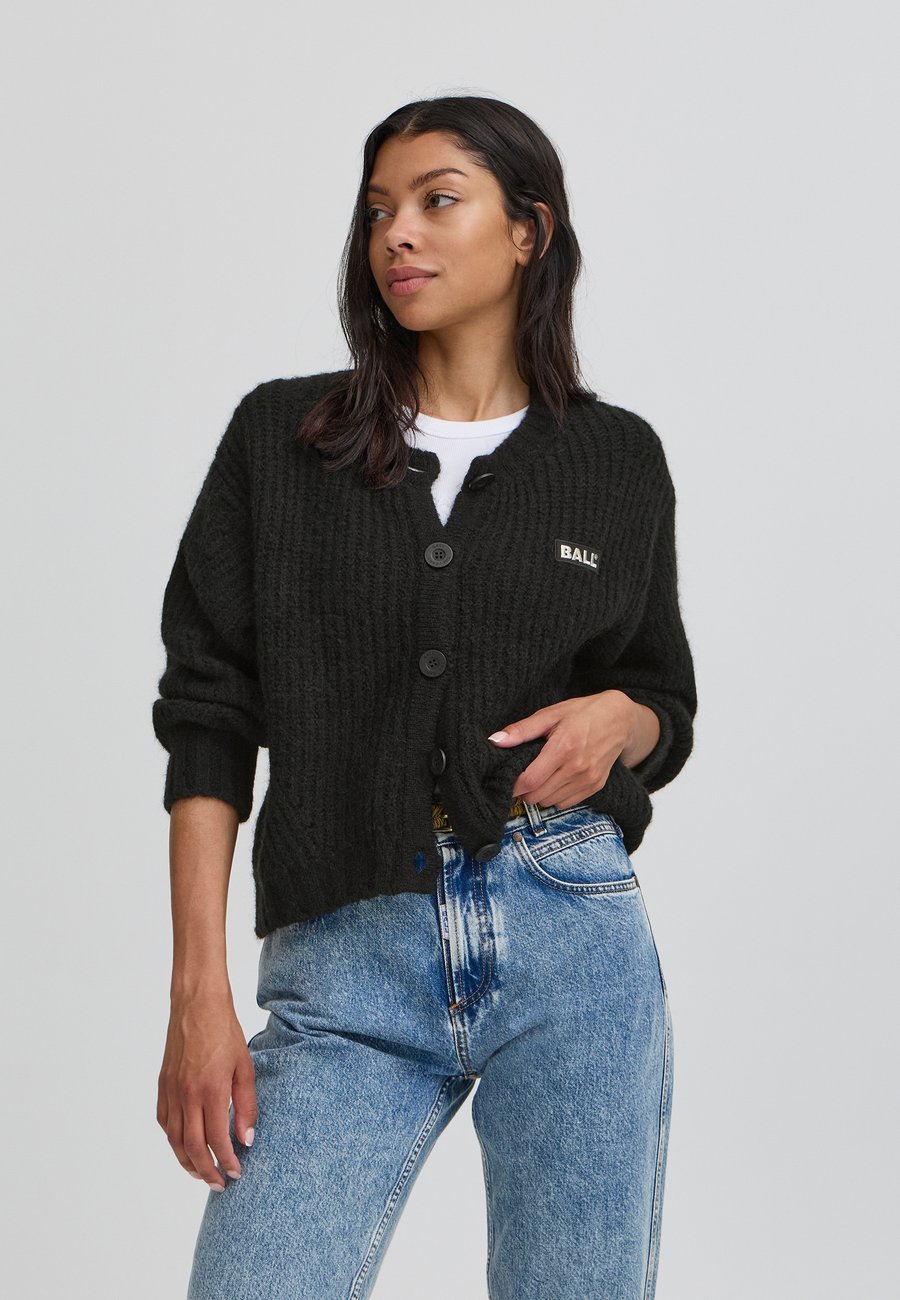 Кардиган BALL BASTACY RIB CARDIGAN, Black
Кардиган BALL BASTACY RIB CARDIGAN, Black