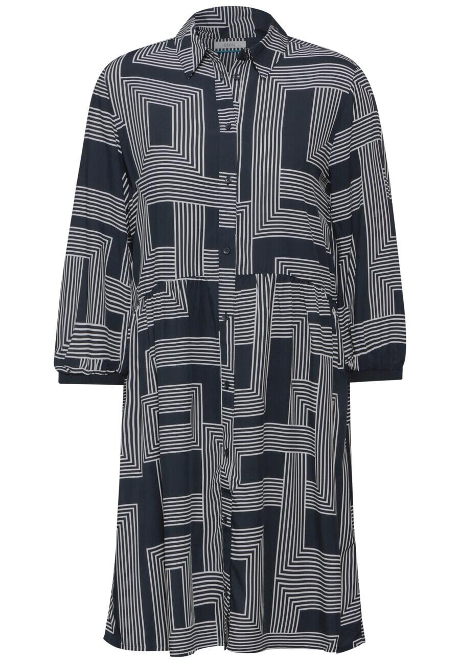 Платье рубашка CECIL Shirt Dress, ночной синий
Платье рубашка CECIL Shirt Dress, ночной синий