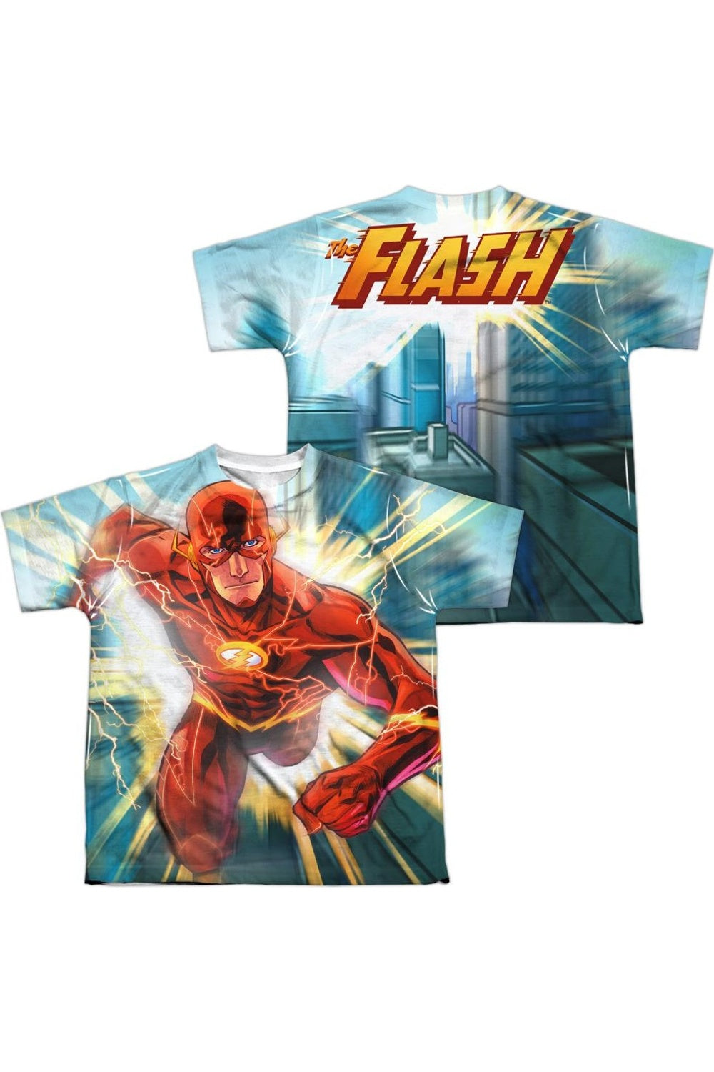 Футболка с коротким рукавом для детей "Лига справедливости Америки: Быстрее молнии" (принт спереди и сзади) Gildan, белый
Футболка с коротким рукавом для детей "Лига справедливости Америки: Быстрее молнии" (принт спереди и сзади) Gildan, белый