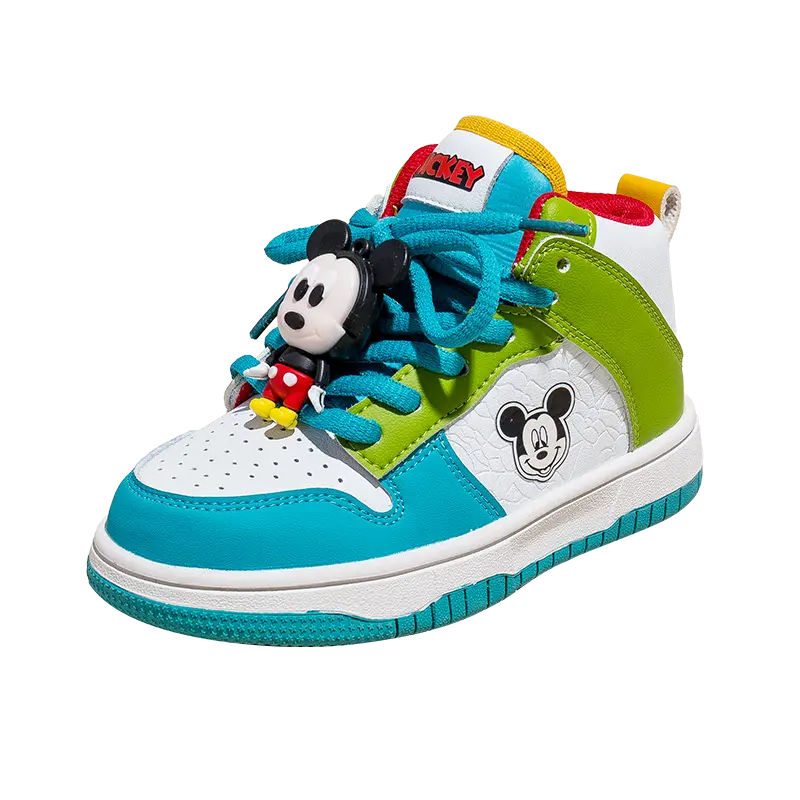 Детские кроссовки для скейтбординга, противоскользящие, износостойкие, легкие, с амортизацией и высоким верхом Disney, белый/синий
Детские кроссовки для скейтбординга, противоскользящие, износостойкие, легкие, с амортизацией и высоким верхом Disney, белый/синий