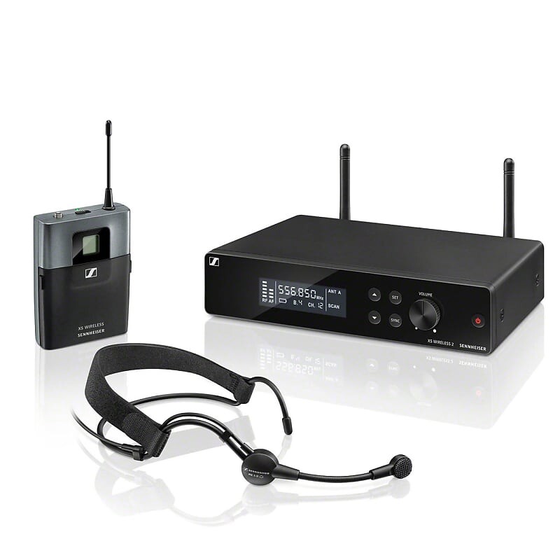 Беспроводная система Sennheiser XSW 2-ME3-A Wireless Headset Microphone System - Band A (548-572 MHz)
Беспроводная система Sennheiser XSW 2-ME3-A Wireless Headset Microphone System - Band A (548-572 MHz)