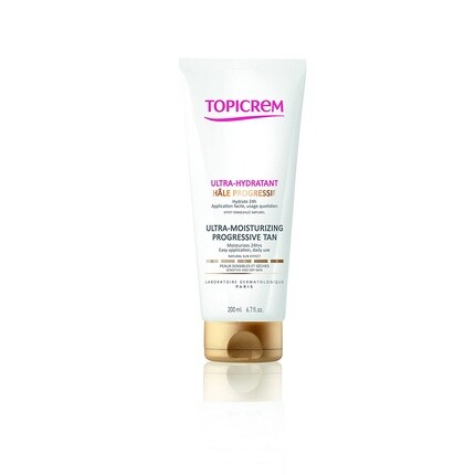 Topicrem Sensitive Skin Ультра-увлажняющий прогрессивный загар 200 мл
Topicrem Sensitive Skin Ультра-увлажняющий прогрессивный загар 200 мл