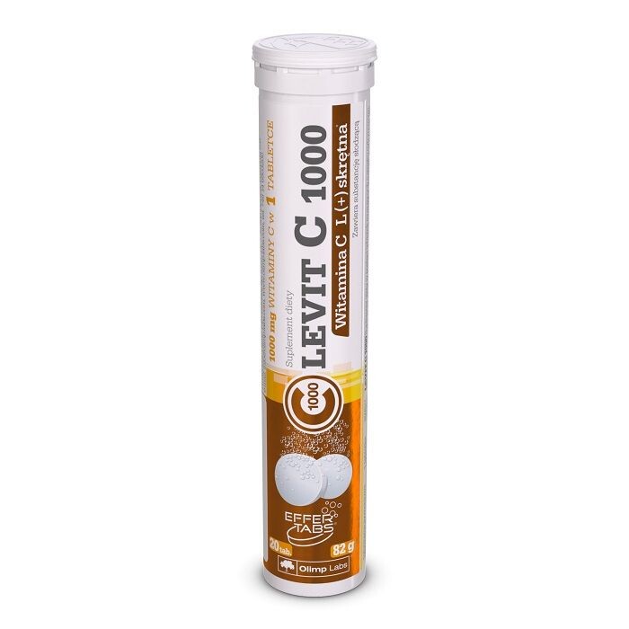 Olimp Levit C 1000 витамин С в шипучих таблетках, 20 шт.
Olimp Levit C 1000 витамин С в шипучих таблетках, 20 шт.