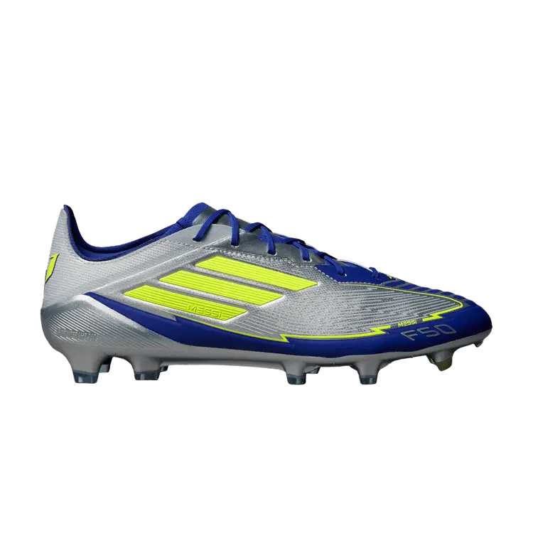 Бутсы adidas Messi Adizero F50 Elite FG 'La Vida Rapida Pack', серебряный
Бутсы adidas Messi Adizero F50 Elite FG 'La Vida Rapida Pack', серебряный