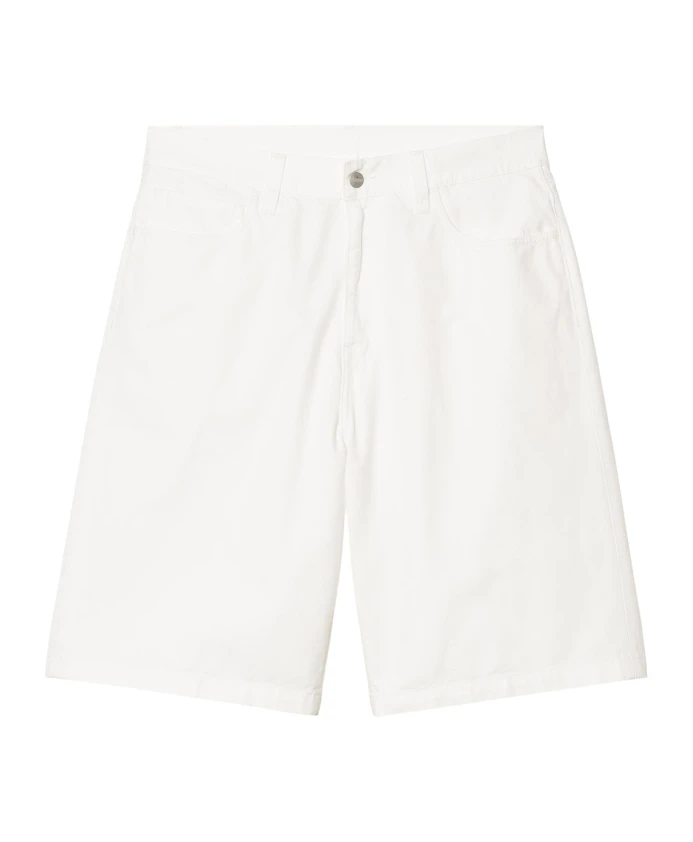 Хлопковые шорты с широкими штанинами, кремового цвета. Carhartt Wip, белый
Хлопковые шорты с широкими штанинами, кремового цвета. Carhartt Wip, белый