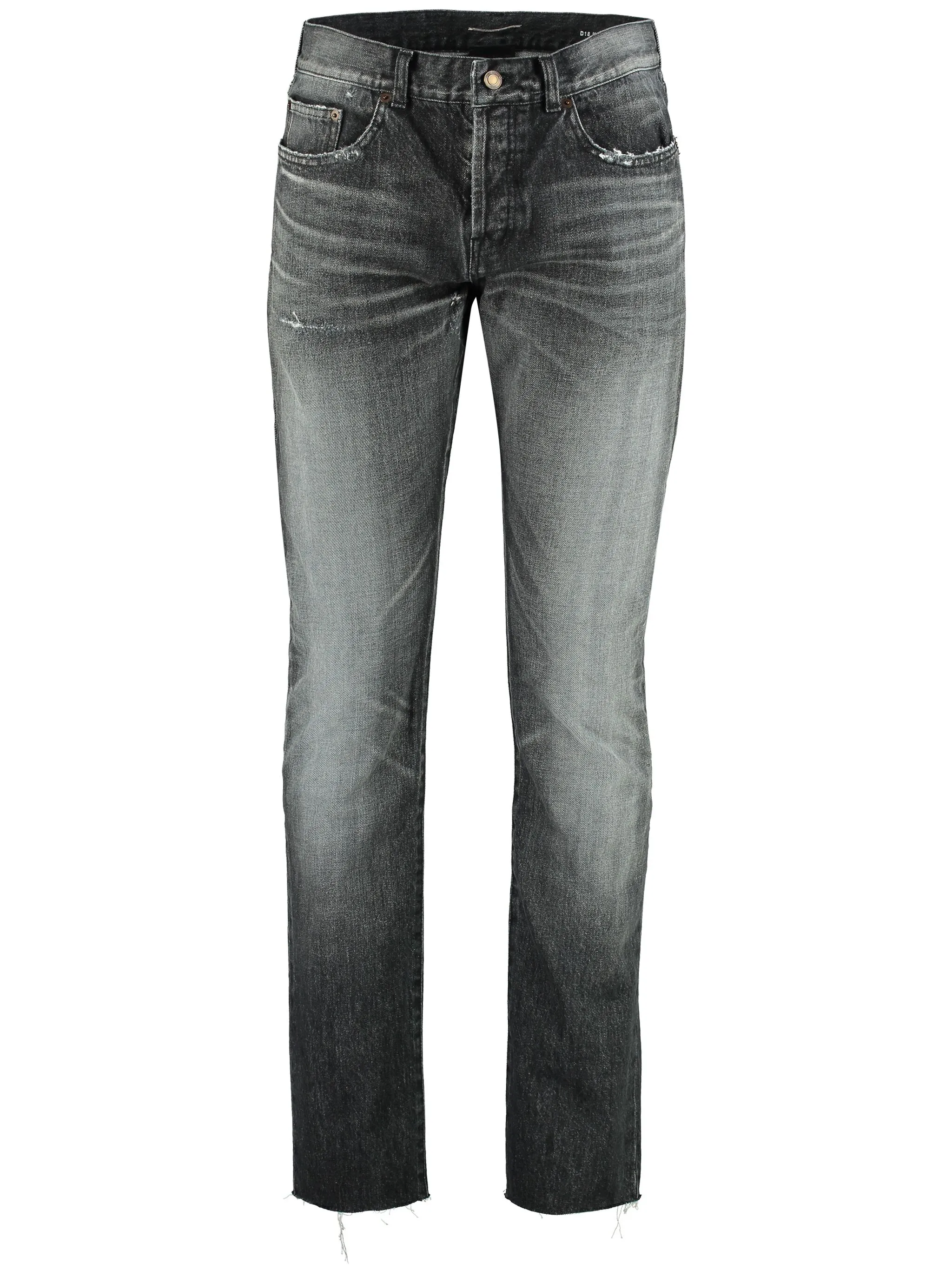 Прямые джинсы с выцветшим эффектом Saint Laurent, серый
Прямые джинсы с выцветшим эффектом Saint Laurent, серый
