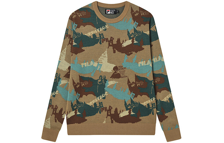 ФИЛА Мужской свитер FILA, цвет Allover Print 
ФИЛА Мужской свитер FILA, цвет Allover Print