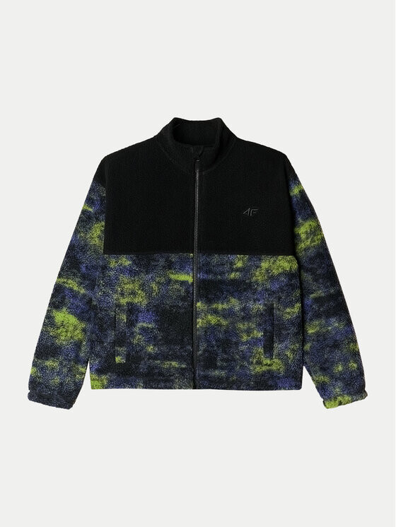 Флисовая куртка свободного кроя 4F, черный
Флисовая куртка свободного кроя 4F, черный