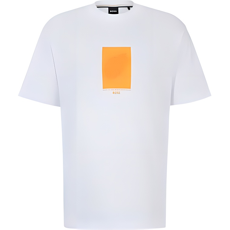 Футболка HUGO BOSS белая с принтом логотипа Boss
Футболка HUGO BOSS белая с принтом логотипа Boss