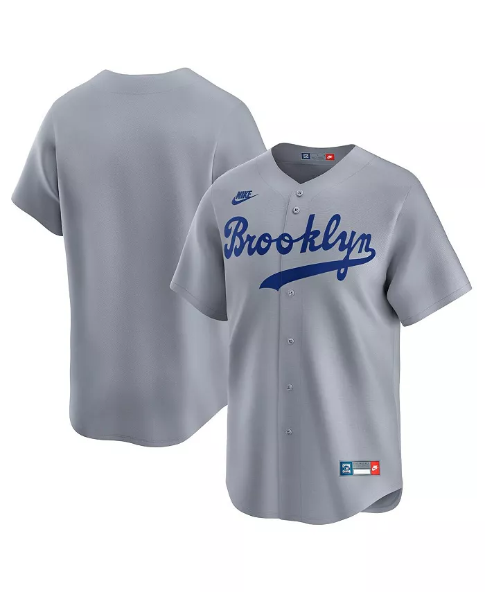 Мужская серая майка Brooklyn Dodgers Cooperstown Collection Limited Nike
Мужская серая майка Brooklyn Dodgers Cooperstown Collection Limited Nike
