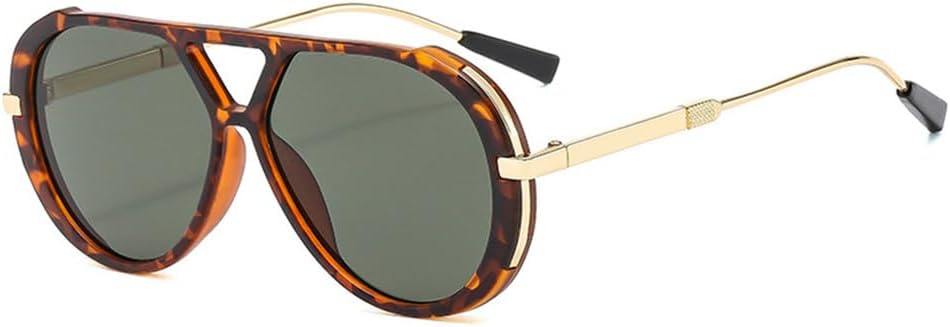 Солнцезащитные очки UV400 с двойной перемычкой и металлическими градиентными линзами для женщин и мужчин, для бега и занятий спортом на открытом воздухе UYPTK, Leopard Dark Green
Солнцезащитные очки UV400 с двойной перемычкой и металлическими градиентными линзами для женщин и мужчин, для бега и занятий спортом на открытом воздухе UYPTK, Leopard Dark Green