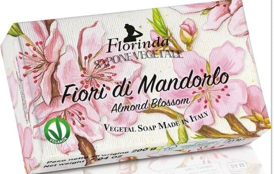 Натуральное растительное мыло Florinda 200 г, ручная работа, аромат цветов миндаля., La Dispensa
Натуральное растительное мыло Florinda 200 г, ручная работа, аромат цветов миндаля., La Dispensa