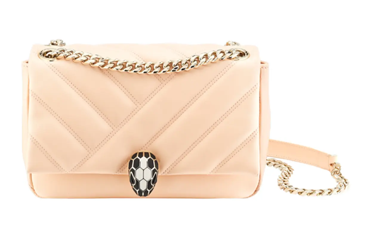 Сумка через плечо Serpenti Cabochon с узором, женская, персиковая BVLGARI
Сумка через плечо Serpenti Cabochon с узором, женская, персиковая BVLGARI