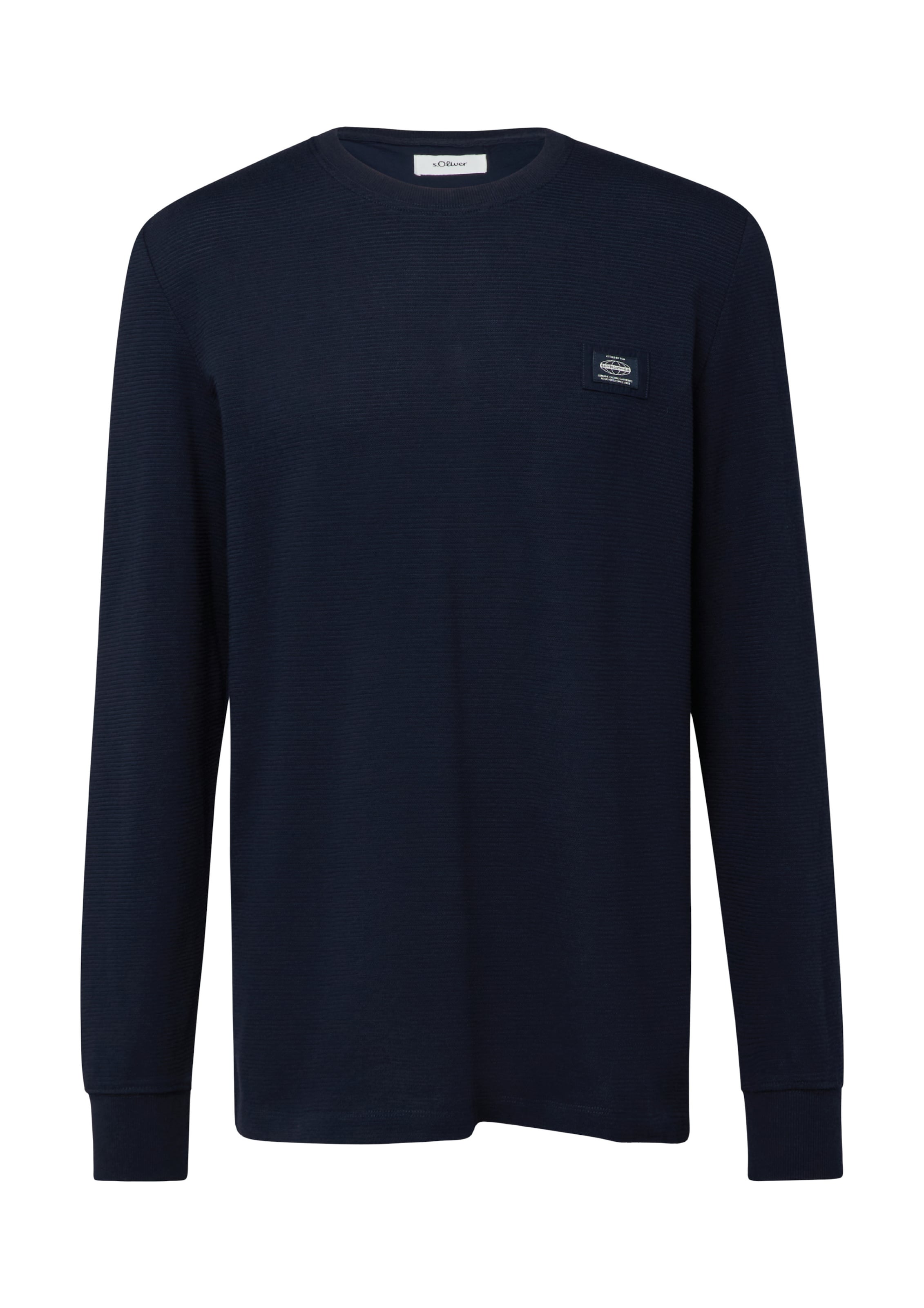 s.Oliver Лонгслив в морском синем цвете
s.Oliver Лонгслив в морском синем цвете