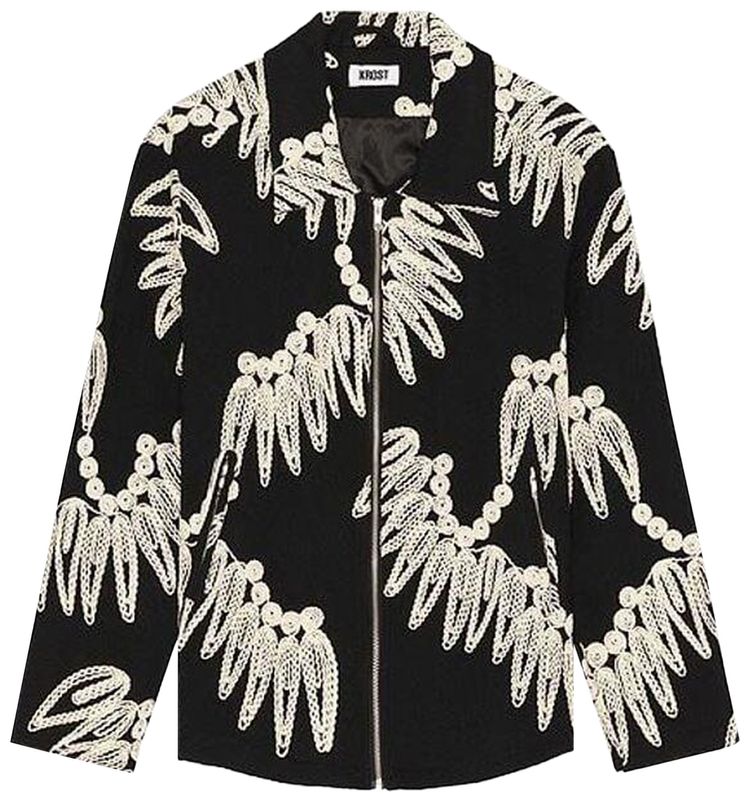 Куртка KROST Palmetto с вышивкой на молнии, черная
Куртка KROST Palmetto с вышивкой на молнии, черная