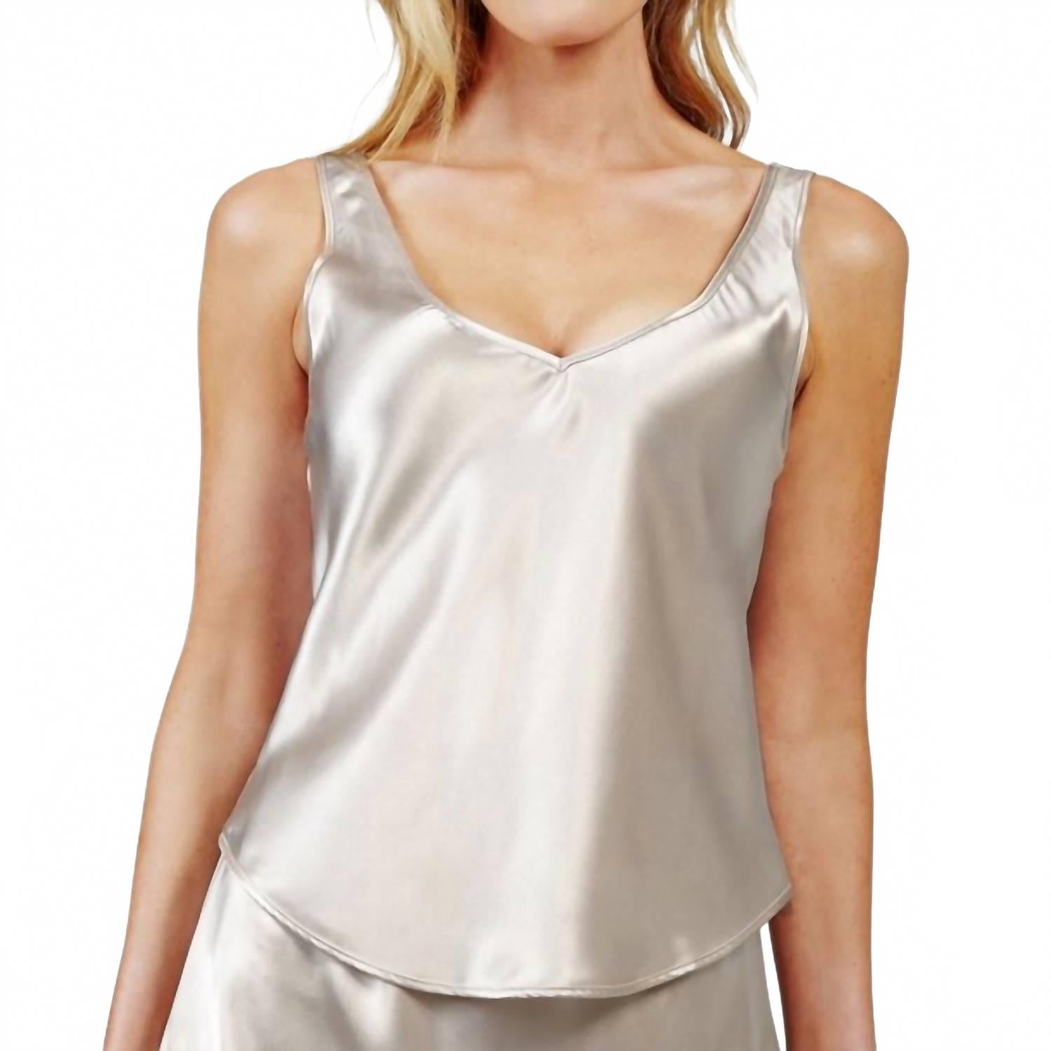 Shadowline Lingerie Сатиновая майка на бретелях, цвет тауп
Shadowline Lingerie Сатиновая майка на бретелях, цвет тауп