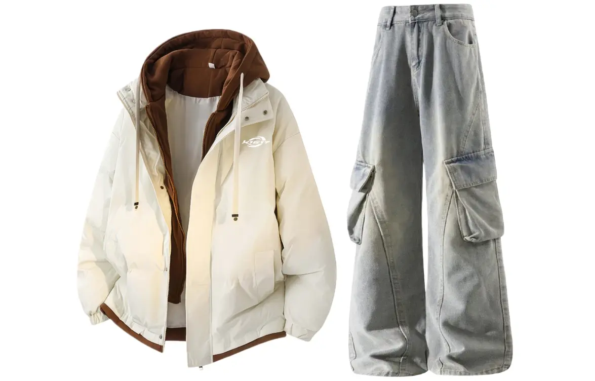 Толстовка Casual Sportswear утепленная с капюшоном унисекс X1617, оранжевый puffer jacket+желтый mud pants
Толстовка Casual Sportswear утепленная с капюшоном унисекс X1617, оранжевый puffer jacket+желтый mud pants