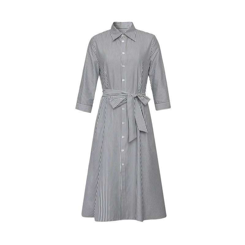 Платье Deep Breath с поясом, серый / синий
Платье Deep Breath с поясом, серый / синий