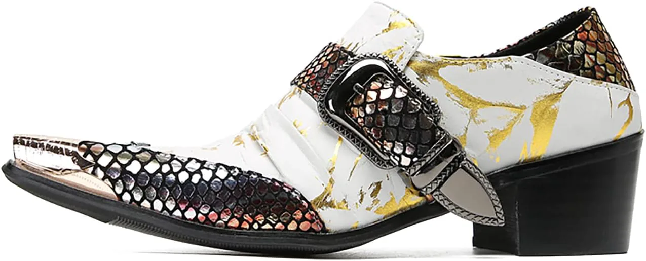 Мужские лоферы Santimon Loafers Party Dress, повседневные слипоны из натуральной кожи, двухцветные мокасины с пряжками, обувь с квадратным носком и каблуком, туфли для выпускного, свадьбы, смокинга, вестерн, бальные и диско для мужчин, белый
Мужские лоферы Santimon Loafers Party Dress, повседневные слипоны из натуральной кожи, двухцветные мокасины с пряжками, обувь с квадратным носком и каблуком, туфли для выпускного, свадьбы, смокинга, вестерн, бальные и диско для мужчин, белый