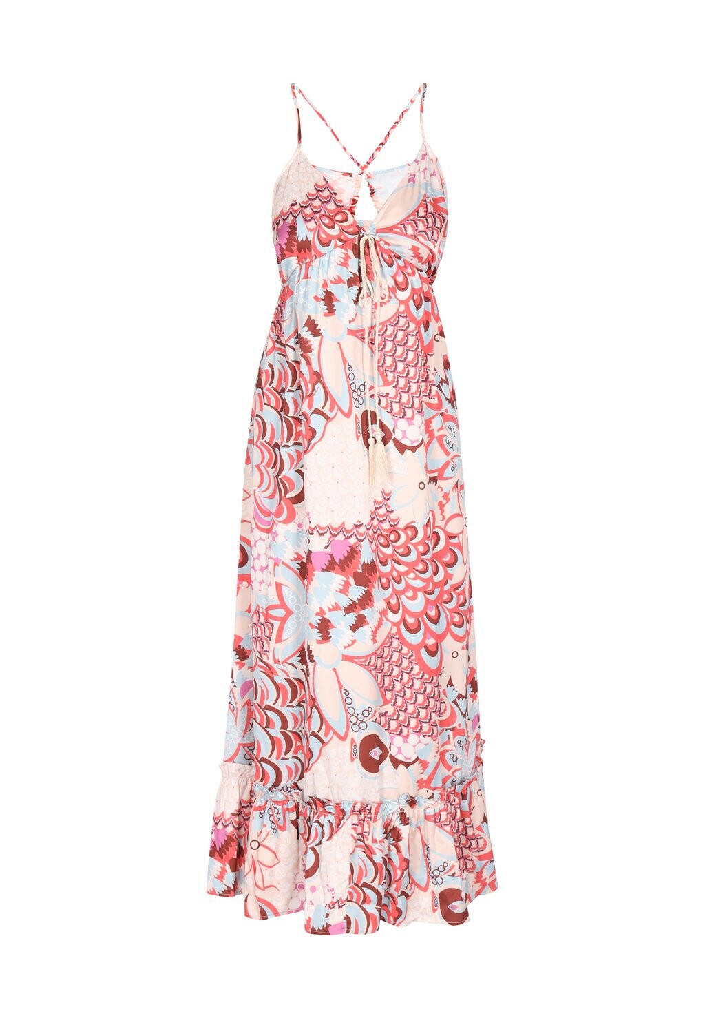 Платье макси IZIA, мультиколор 
Платье макси IZIA, мультиколор