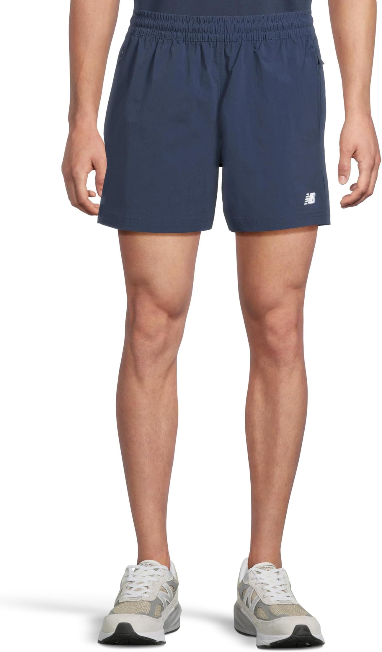 Мужские спортивные шорты из эластичной ткани 5 дюймов New Balance, NB Navy
Мужские спортивные шорты из эластичной ткани 5 дюймов New Balance, NB Navy