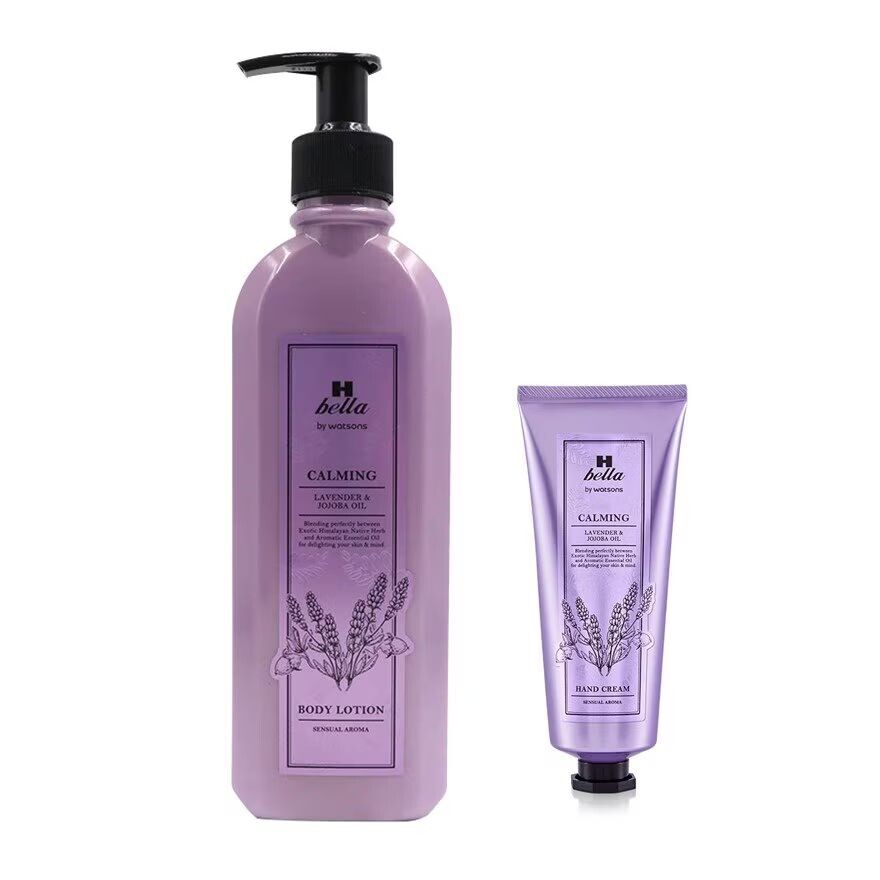 Bella by Watsons H Bella By Watsons Успокаивающий лосьон для тела с маслом лаванды и жожоба 300 мл + крем для рук 80 мл
Bella by Watsons H Bella By Watsons Успокаивающий лосьон для тела с маслом лаванды и жожоба 300 мл + крем для рук 80 мл