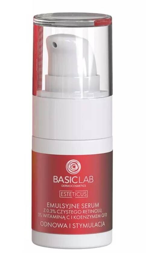 Сыворотка для лица Basiclab Retinol 0,3%, Witamina C i Koenzym Q10 3%, 15 мл
Сыворотка для лица Basiclab Retinol 0,3%, Witamina C i Koenzym Q10 3%, 15 мл