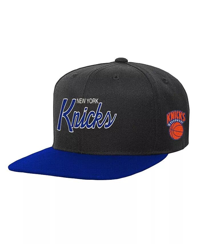 Черная кепка New York Knicks Team Script для мальчиков и девочек Big Snapback Mitchell & Ness
Черная кепка New York Knicks Team Script для мальчиков и девочек Big Snapback Mitchell & Ness