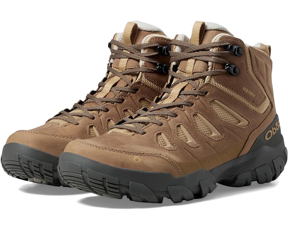 Походная обувь Oboz Sawtooth X Mid B-DRY, цвет Rye 
Походная обувь Oboz Sawtooth X Mid B-DRY, цвет Rye