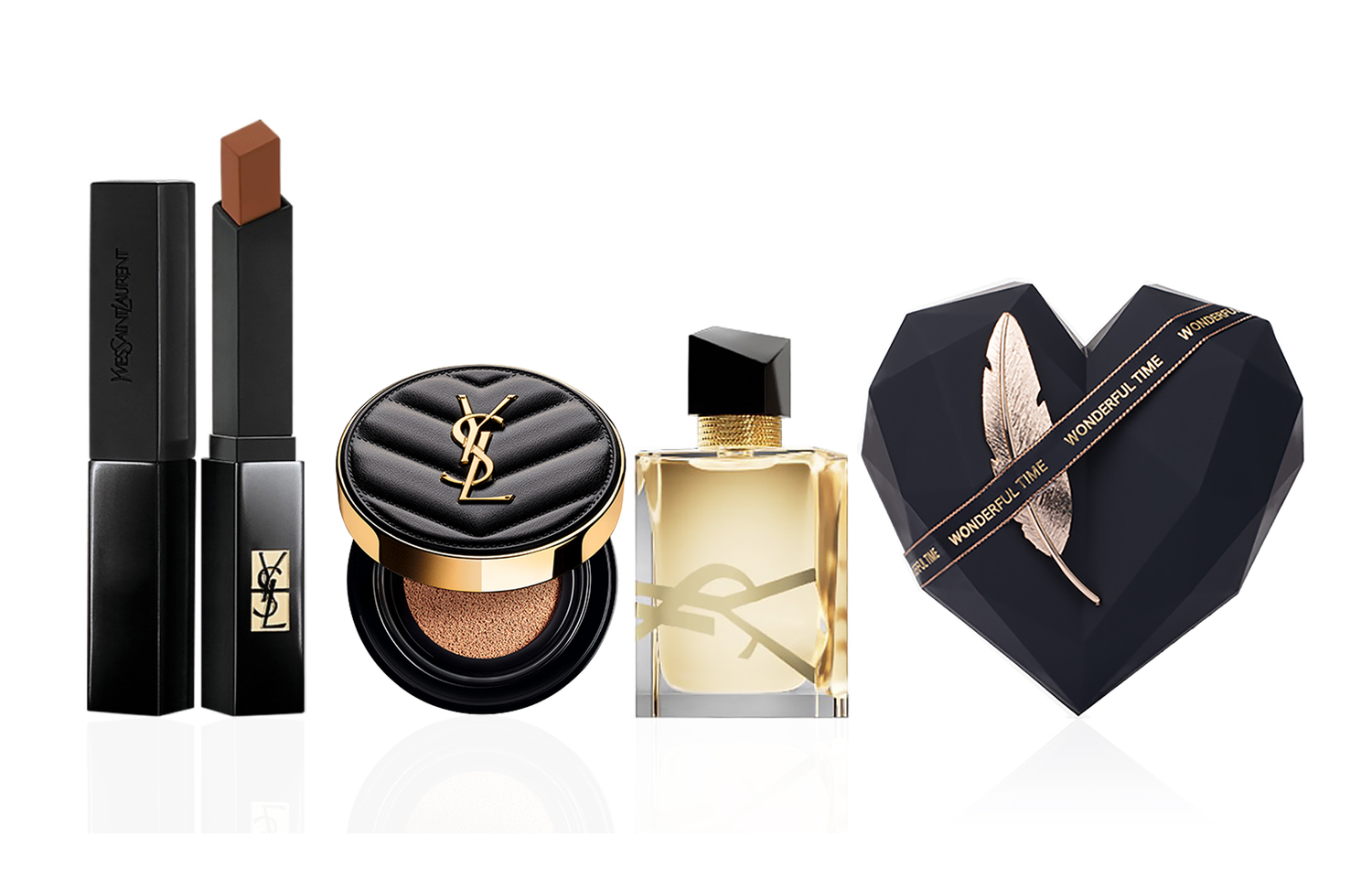 Набор косметики для лица Luxury Pet Foundation Box с велюровым сатиновым матовым покрытием без эффекта переноса SAINT LAURENT
Набор косметики для лица Luxury Pet Foundation Box с велюровым сатиновым матовым покрытием без эффекта переноса SAINT LAURENT