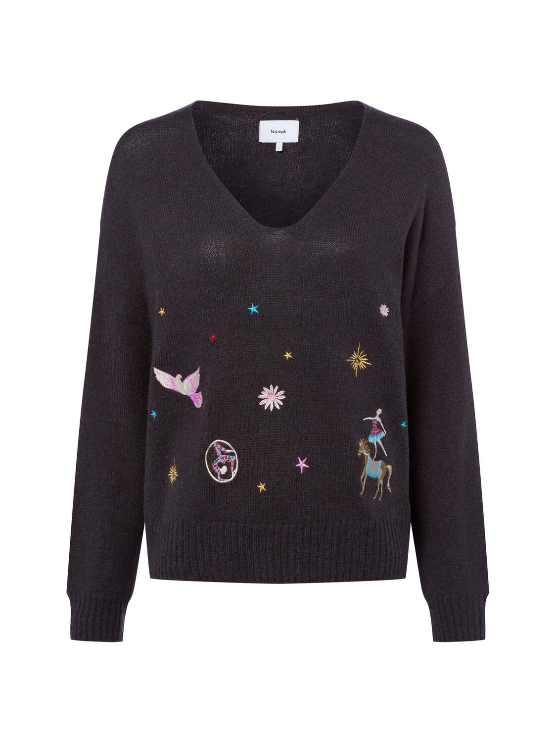 NÜMPH Свитер 'Almut' в цвете Anthracite
NÜMPH Свитер 'Almut' в цвете Anthracite