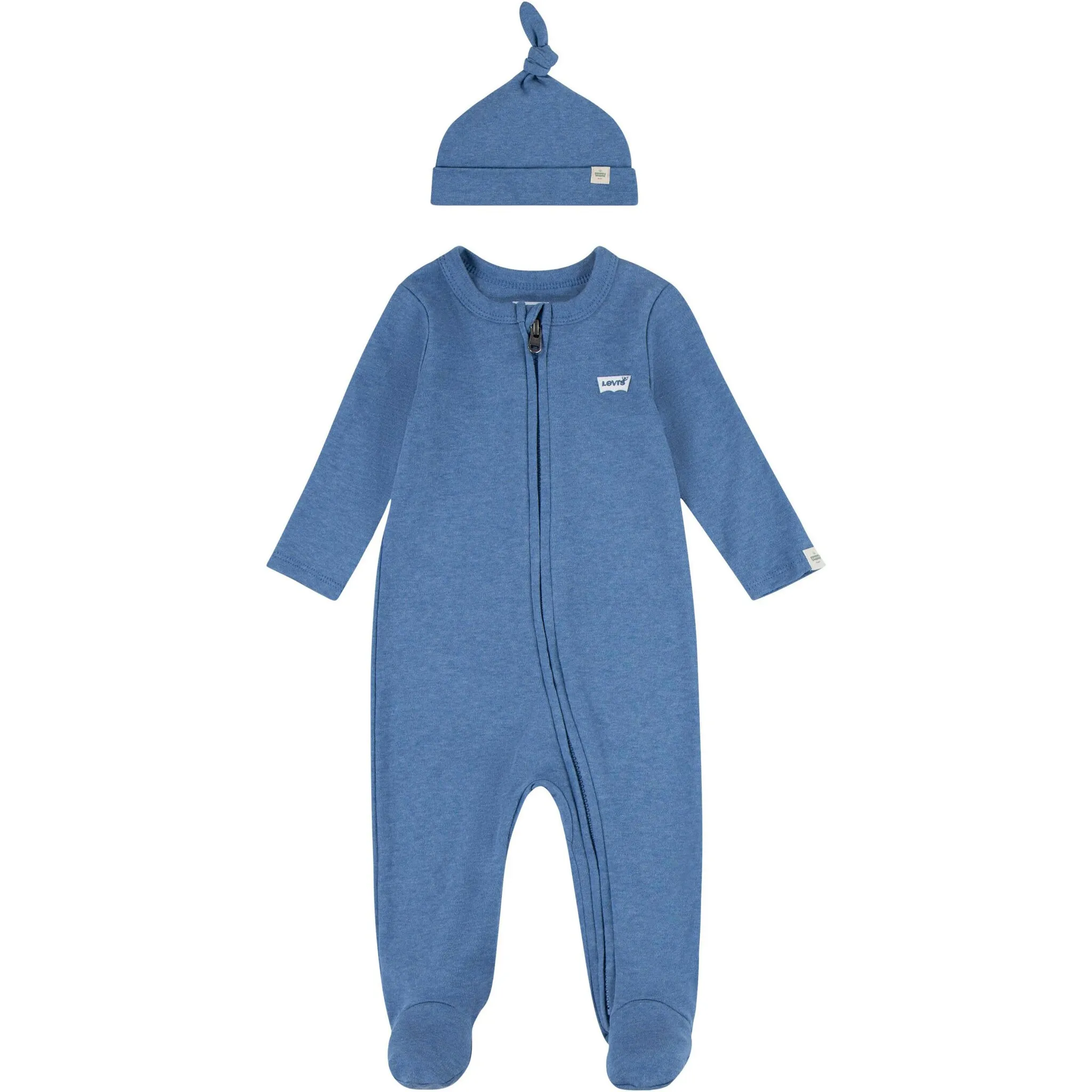 Подарочный набор Levi's Kids для новорожденных «LVN FOOTED COVERALL & HAT SET», УНИСЕКС, цвет atlantic htr
Подарочный набор Levi's Kids для новорожденных «LVN FOOTED COVERALL & HAT SET», УНИСЕКС, цвет atlantic htr