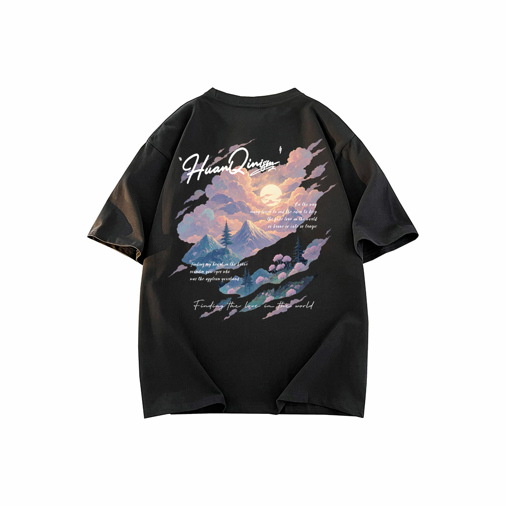 Футболка унисекс HUANQIU, черный
Футболка унисекс HUANQIU, черный