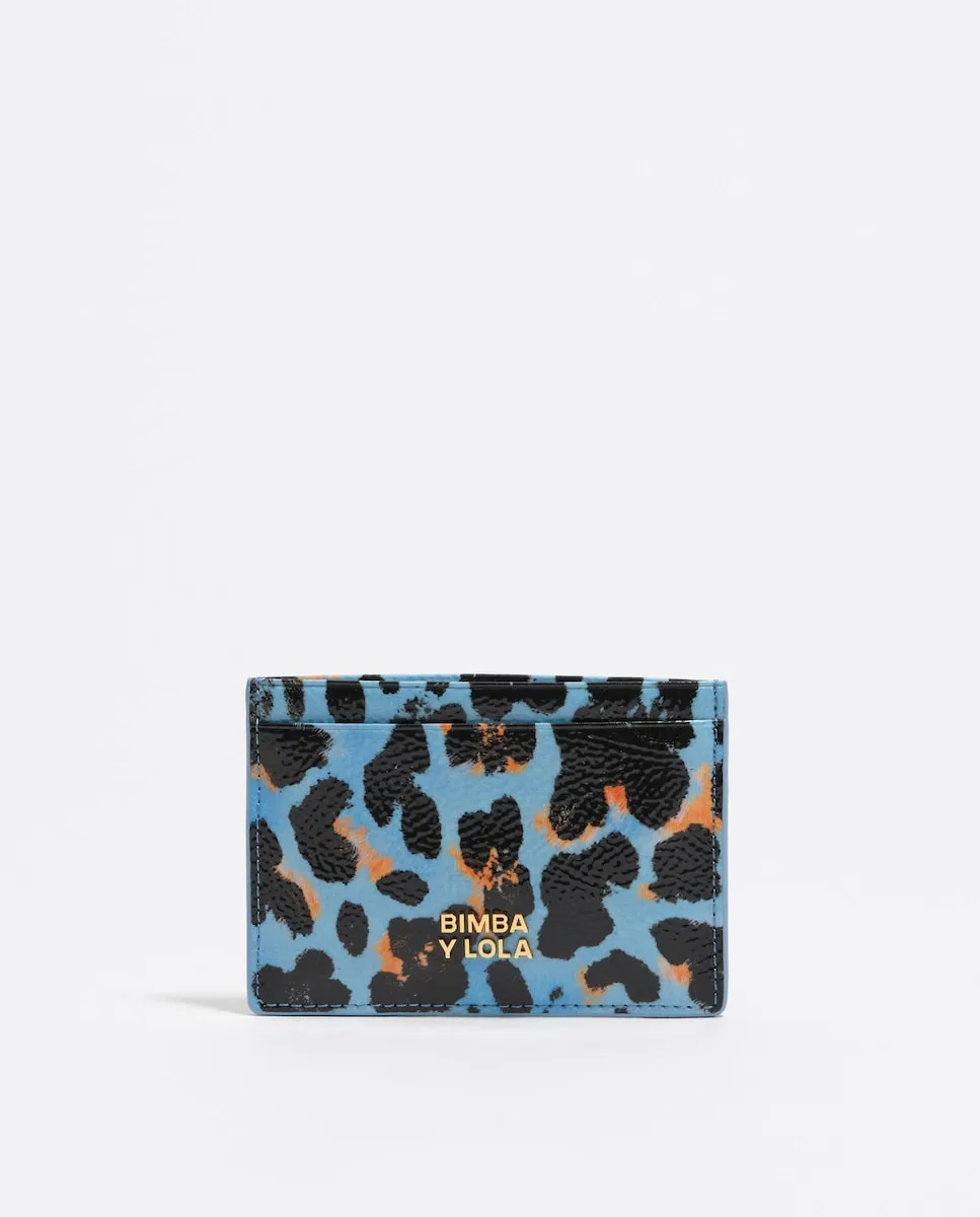 Женский кардхолдер с блестящей текстурой, принт «Леопард» Bimba y Lola, синий
Женский кардхолдер с блестящей текстурой, принт «Леопард» Bimba y Lola, синий