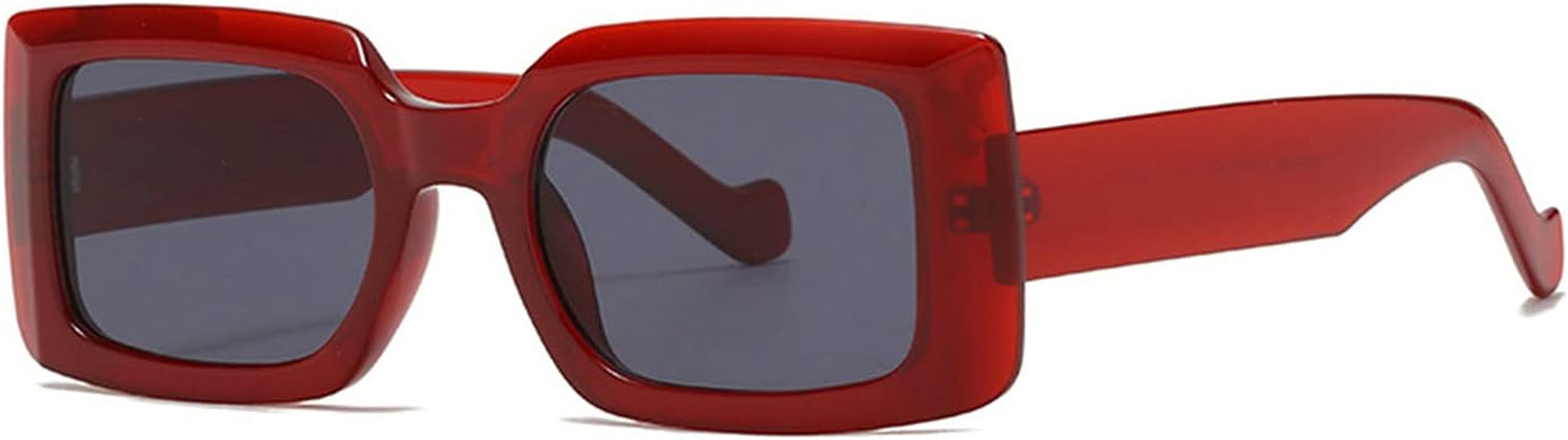 Ретро-модные прямоугольные солнцезащитные очки для женщин и мужчин, квадратные солнцезащитные очки, винтажные панк-очки, сексуальные красные очки с леопардовым принтом, в футляре mincl, Red&gray
Ретро-модные прямоугольные солнцезащитные очки для женщин и мужчин, квадратные солнцезащитные очки, винтажные панк-очки, сексуальные красные очки с леопардовым принтом, в футляре mincl, Red&gray