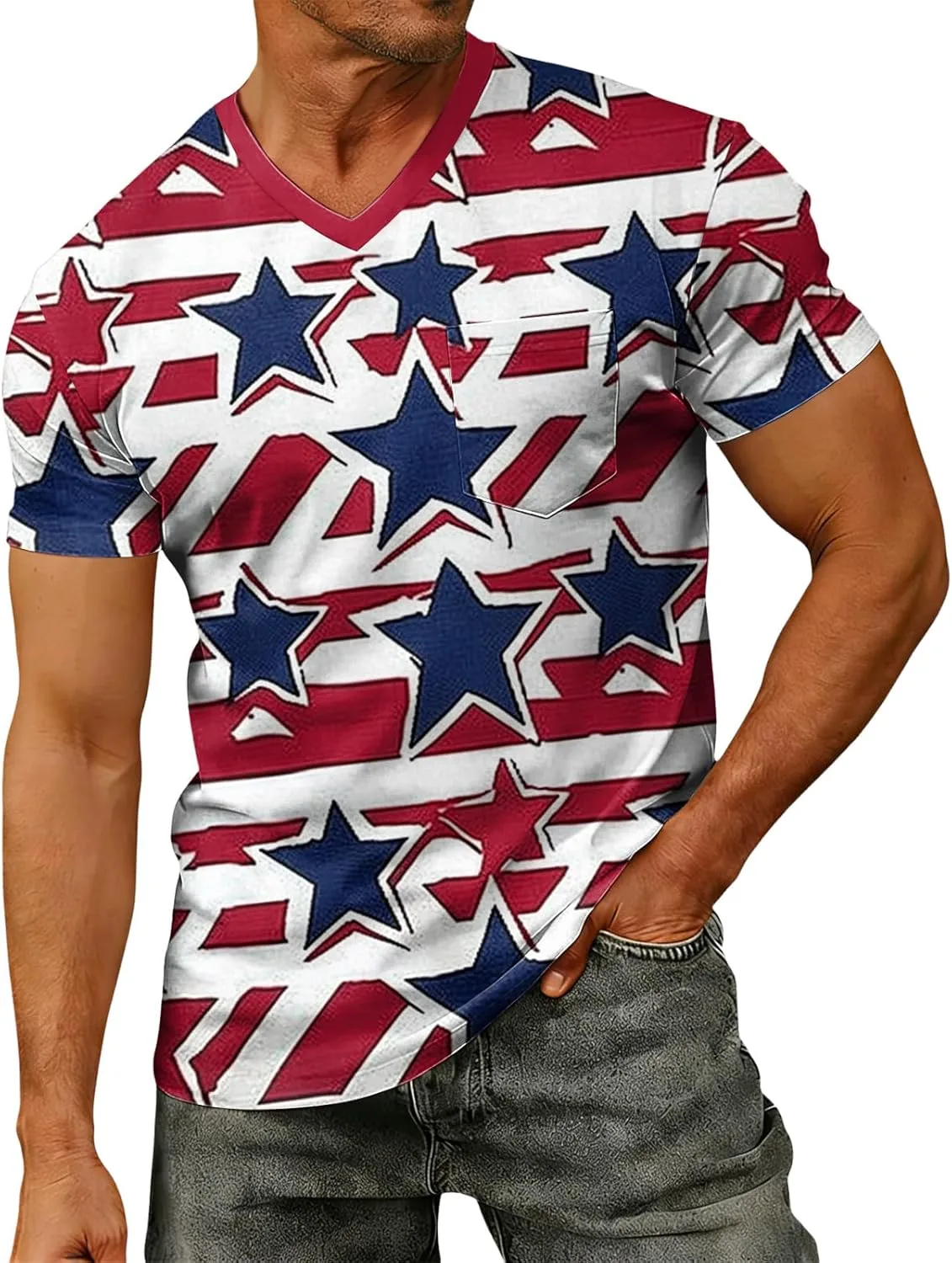 Футболка для мужчин Soft V-образный вырез однотонная повседневная с коротким рукавом ZWSPTO
Футболка для мужчин Soft V-образный вырез однотонная повседневная с коротким рукавом ZWSPTO