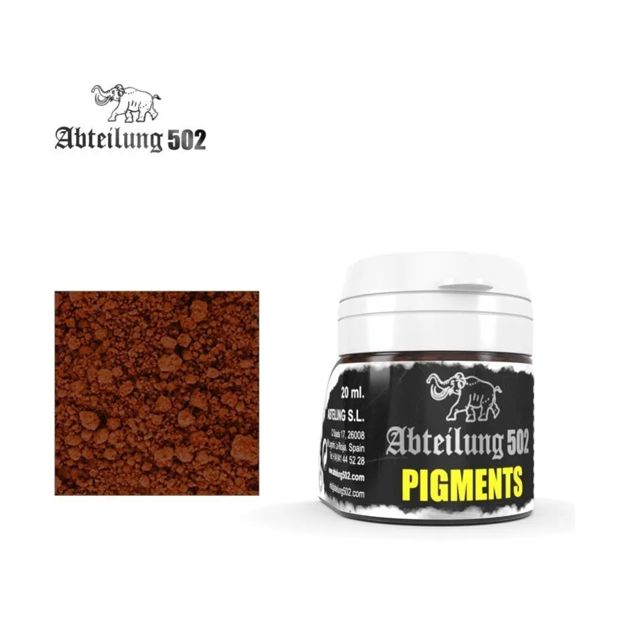 Старый кирпично-красный, Abteilung 502 - Pigments
Старый кирпично-красный, Abteilung 502 - Pigments