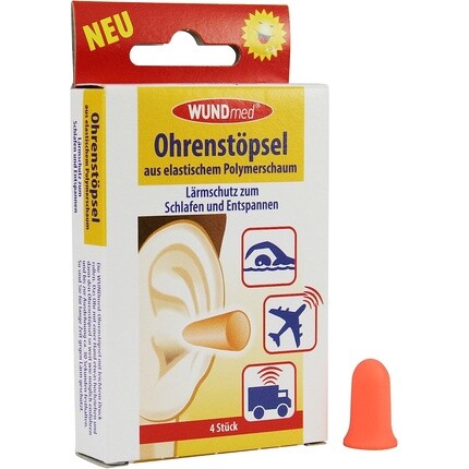 Эластичные беруши из полимерного материала для защиты от шума Wundmed
Эластичные беруши из полимерного материала для защиты от шума Wundmed