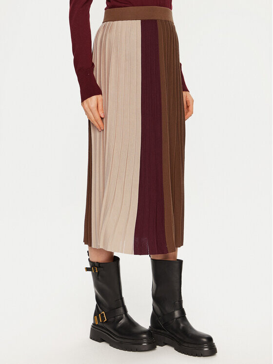 Плиссированная юбка стандартного кроя Weekend Max Mara, бежевый
Плиссированная юбка стандартного кроя Weekend Max Mara, бежевый