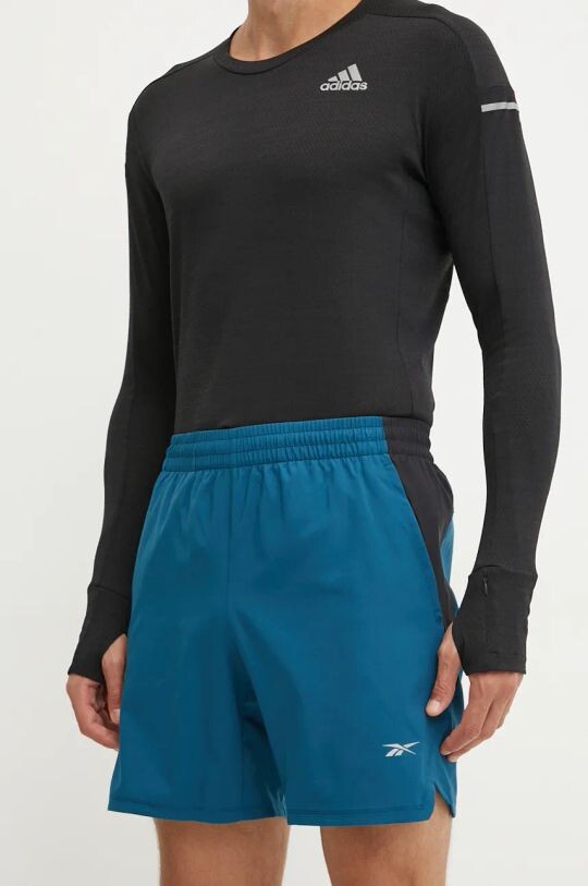 Шорты для бега Reebok, темно-синий 
Шорты для бега Reebok, темно-синий