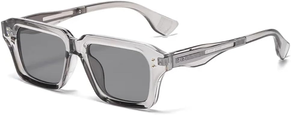 Классические солнцезащитные очки с заклепками для женщин и мужчин, в винтажном стиле панк, популярные, для активного отдыха, класса люкс, защита от УФ-излучения UV400 (серый, светло-серый) TVTBBVV, Gray Light Gray
Классические солнцезащитные очки с заклепками для женщин и мужчин, в винтажном стиле панк, популярные, для активного отдыха, класса люкс, защита от УФ-излучения UV400 (серый, светло-серый) TVTBBVV, Gray Light Gray