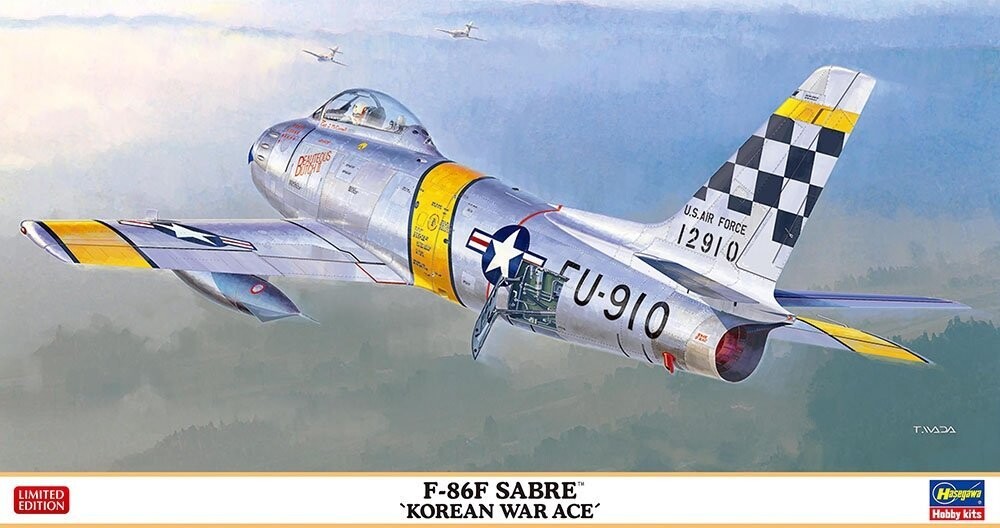 Hasegawa 07532 F-86F Sabre «Корейский военный ас» 1/48 Inna marka
Hasegawa 07532 F-86F Sabre «Корейский военный ас» 1/48 Inna marka