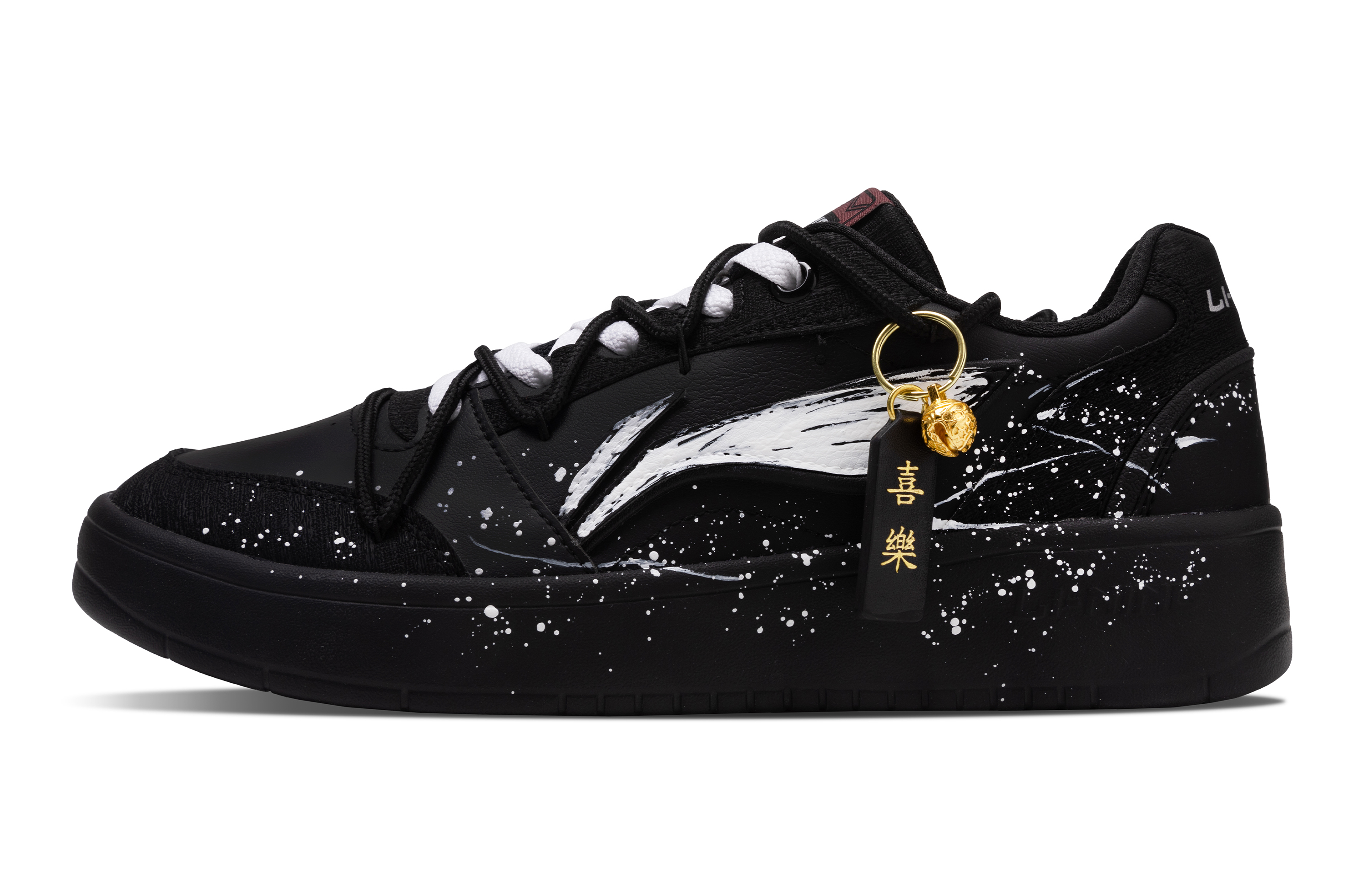 LINING Кроссовки для скейтбординга Yuanbao V3 Slip Resistant с амортизацией, низкие, черные, мужские
LINING Кроссовки для скейтбординга Yuanbao V3 Slip Resistant с амортизацией, низкие, черные, мужские