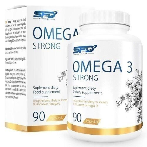 SFD Omega 3 Strong омега 3 жирные кислоты, 90 шт.
SFD Omega 3 Strong омега 3 жирные кислоты, 90 шт.