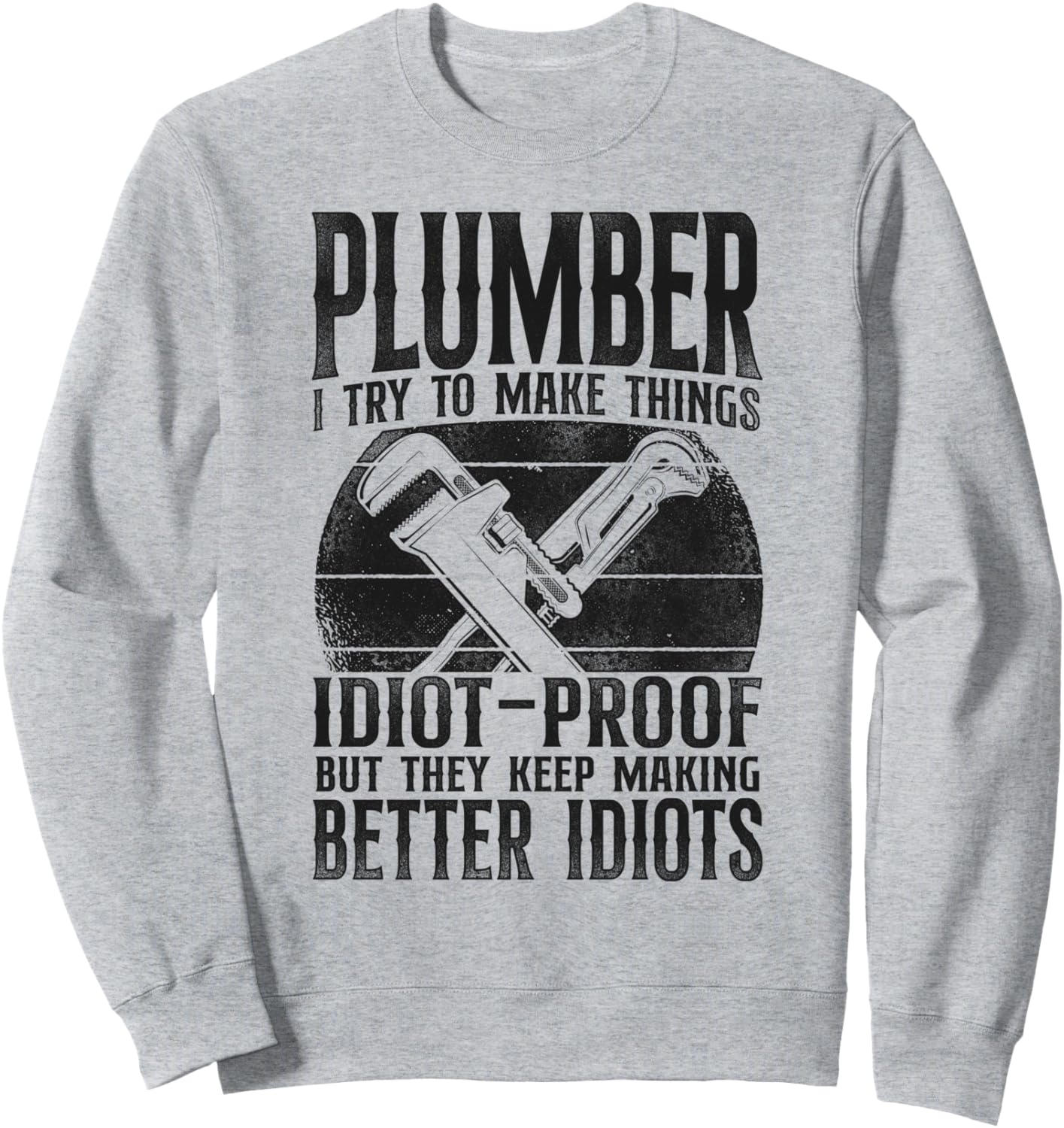 Сантехник, сантехник в винтажном стиле, ретро-сантехник, толстовка с надписью «Я пытаюсь что-то сделать» Plumber Plumbing Hd0, серый
Сантехник, сантехник в винтажном стиле, ретро-сантехник, толстовка с надписью «Я пытаюсь что-то сделать» Plumber Plumbing Hd0, серый