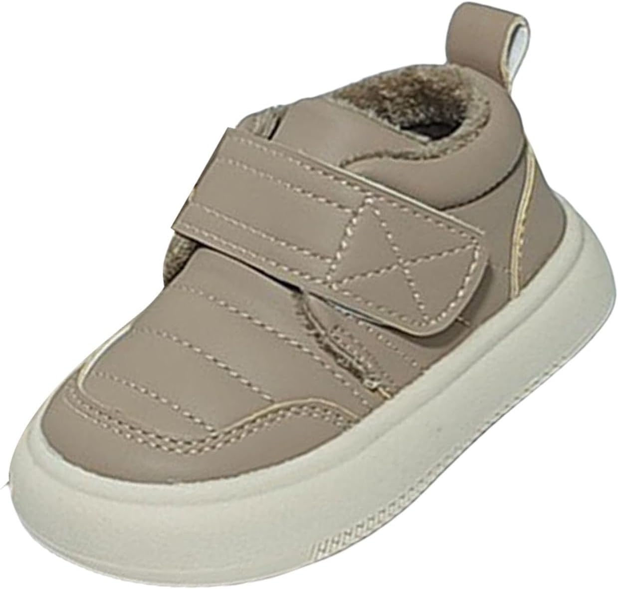 Детские плюшевые ботинки до щиколотки для мальчиков и девочек, однотонные, водонепроницаемые, с нескользящей платформой, зимние мягкие пушистые ботиночки Generic, Khaki
Детские плюшевые ботинки до щиколотки для мальчиков и девочек, однотонные, водонепроницаемые, с нескользящей платформой, зимние мягкие пушистые ботиночки Generic, Khaki